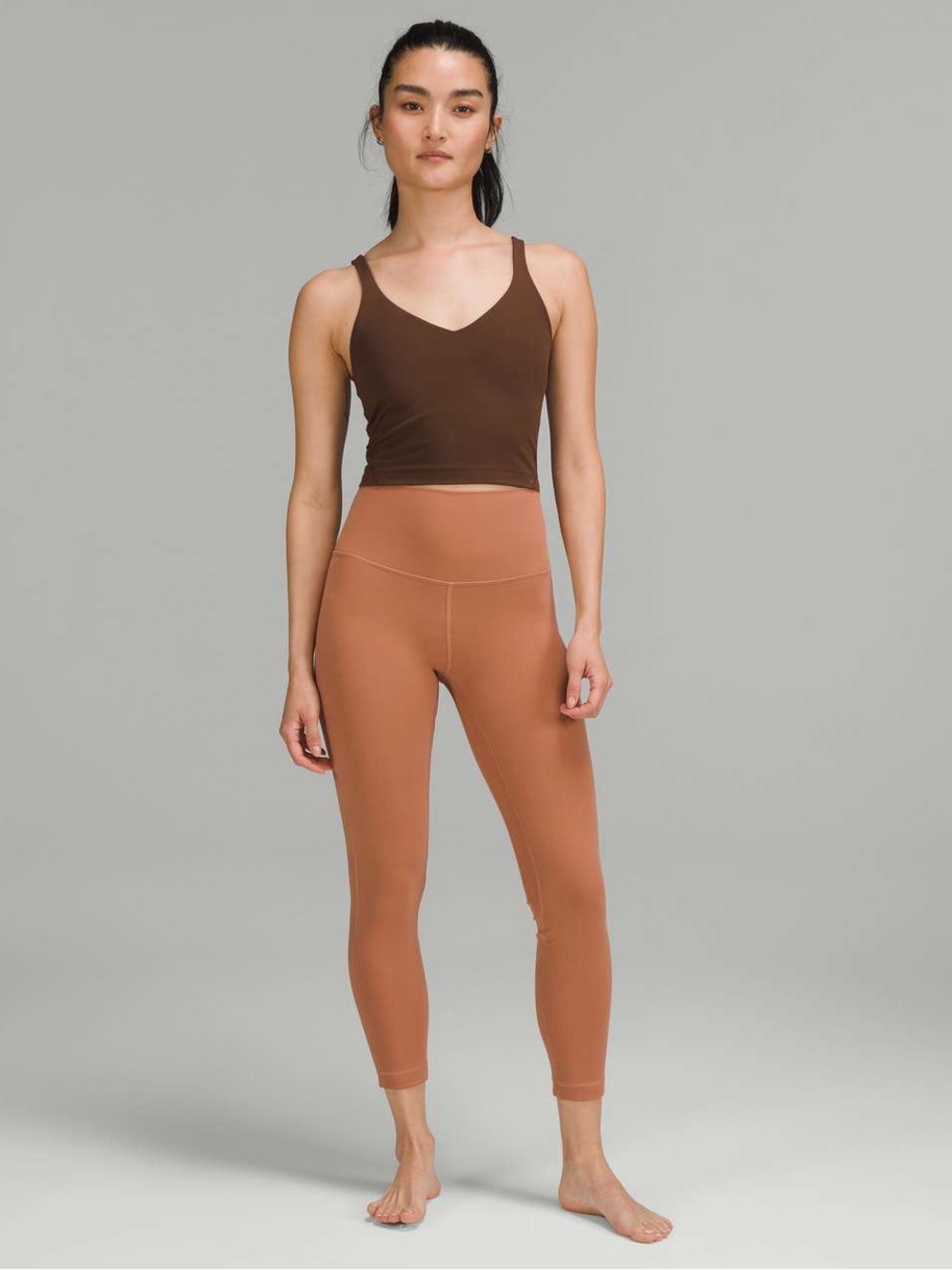 Lululemon Align High-Rise Pant 25"
Dusty Clay size 8